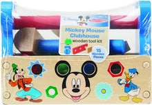 Load image into Gallery viewer, Melissa &amp; Doug Disney Mickey Mouse Clubhouse Wooden Tool Kit (15 pcs)