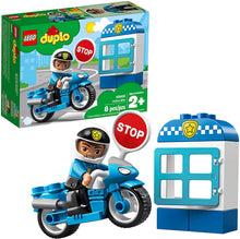 Load image into Gallery viewer, LEGO DUPLO Town Police Bike 10900 Building Blocks (8 Pieces)