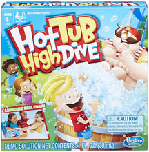Load image into Gallery viewer, Hasbro Gaming Hot Tub High Dive Game With Bubbles For Kids Board Game For Boys and Girls Ages 4 and Up E1919
