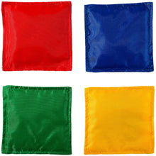 Load image into Gallery viewer, Franklin Sports 5&quot; x 5&quot; Nylon Bean Bags (Set of 12) - Perfect for use in schools