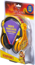 Load image into Gallery viewer, Kids Headphones for Kids Lion King Adjustable Stereo Tangle-Free 3.5mm Jack Wired Cord Over Ear Headset for Children Parental Volume Control Kid Friendly Safe Perfect for School Home Travel