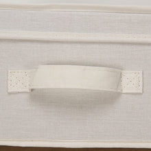 Load image into Gallery viewer, Household Essentials Natural Canvas Storage Box