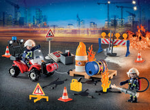 Load image into Gallery viewer, PLAYMOBIL Advent Calendar - Construction Site Fire Rescue