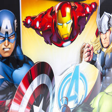 Load image into Gallery viewer, Hallmark 13&quot; Large Avengers Gift Bag with Tissue Paper (Captain America Shield) for Father&#39;s Day, Birthdays, Halloween, Christmas or Any Occasion