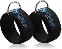 Load image into Gallery viewer, Fitteroy Ankle Straps for Cable Machine and Resistance Exercises (Pair) Strengthens and Tones Glutes and Hamstrings