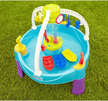 Load image into Gallery viewer, Little Tikes Fun Zone Battle Splash Water Table and Game for Kids