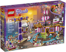Load image into Gallery viewer, LEGO Friends Heartlake City Amusement Pier 41375 Toy Rollercoaster Building Kit with Mini Dolls and Toy Dolphin