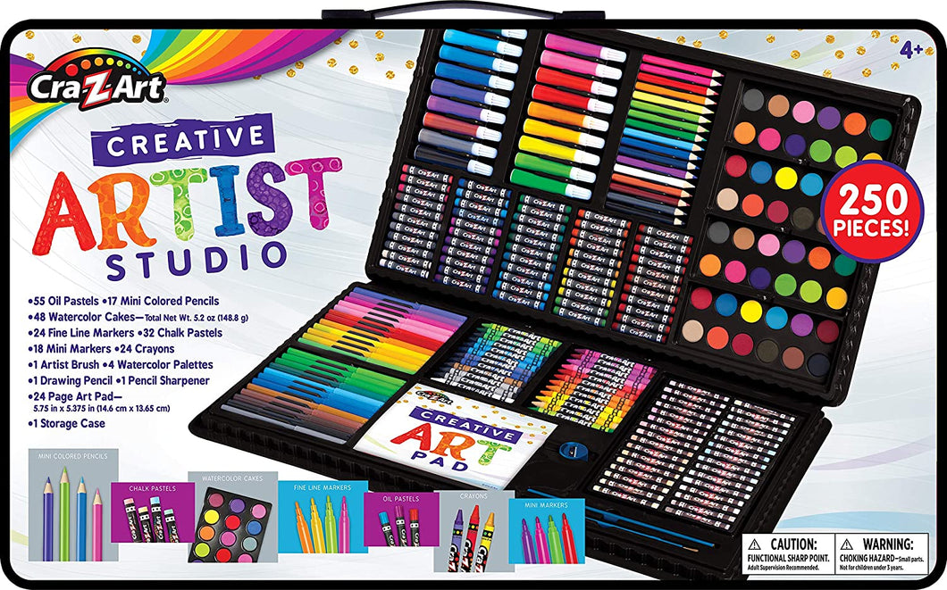 Cra-Z-Art Creative Artist Studio 250 Piece Set