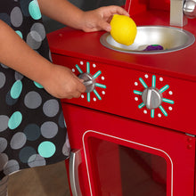 Load image into Gallery viewer, KidKraft Kids Kitchen Playset, Red