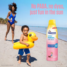 Load image into Gallery viewer, Coppertone Water Babies SPF Sunscreen Lotion