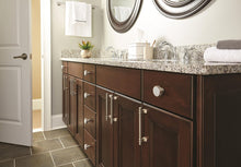 Load image into Gallery viewer, Amerock BP36607GM Davenport 6-5/16 in (160 mm) Center-to-Center Gunmetal Cabinet Pull