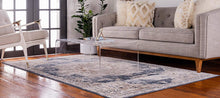 Load image into Gallery viewer, Unique Loom Chateau Collection Distressed Vintage Traditional Rug