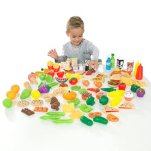 Load image into Gallery viewer, KidKraft Tasty Treats Play Food Set (115 Pieces)
