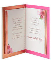 Load image into Gallery viewer, American Greetings Pink Floral Mother&#39;s Day Greeting Card from Daughter with Foil