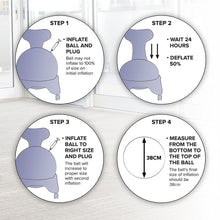 Load image into Gallery viewer, Gaiam Ball Chair Balance Kids Classic