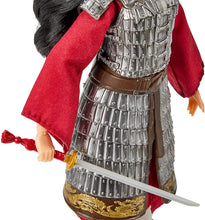 Load image into Gallery viewer, Disney Mulan and Xianniang Dolls with Helmet, Armor, and Sword, Inspired by Disney&#39;s Mulan Movie, Toy for Kids and Collectors