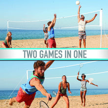 Load image into Gallery viewer, Franklin Sports Volleyball &amp; Badminton Combo - Starter, Family, Professional Sets