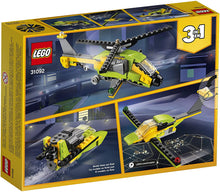 Load image into Gallery viewer, LEGO Creator 3in1 Helicopter Adventure 31092 Building Kit (114Pieces)