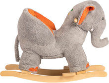Load image into Gallery viewer, Rockin' Rider Ernie The Elephant Baby Rocker Ride On, Orange