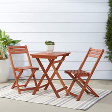Load image into Gallery viewer, Vifah Outdoor Wood Folding Bistro Set