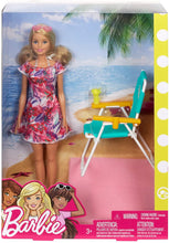 Load image into Gallery viewer, Barbie FPR54 Beach Chair Doll(Blonde