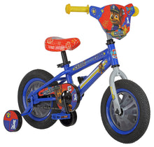 Load image into Gallery viewer, 12&quot; Kids Children Paw Patrol Bike Bicycle Featuring Chase (Blue)