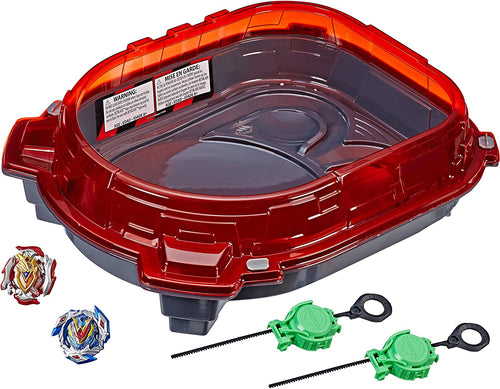 BEYBLADE Burst Turbo Slingshock Rail Rush Battle Set Game -- Complete Set Burst Beystadium, Battling Tops, and Launchers (Amazon Exclusive)