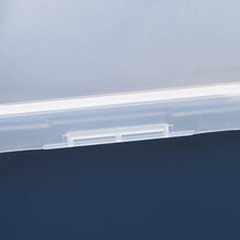 Load image into Gallery viewer, IRIS USA Open-Top Cat Litter Box with Clear High-Shield without Scoop, Navy FBA_301752