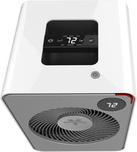 Load image into Gallery viewer, Vornado VMH500 Whole Room Metal Heater with Auto Climate, 2 Heat Settings, Adjustable Thermostat, 1-12 Hour Timer, and Remote, Ice White