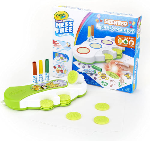 Crayola Color Wonder Light Up Stamper with Scented Inks, Kids Toys, Gift, Ages 3, 4, 5, 6