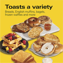 Load image into Gallery viewer, Hamilton Beach Extra Wide Slot Toaster with Bagel Technology, One-Touch Smart Function, Shade Select Auto-Shutoff and Cancel Button,