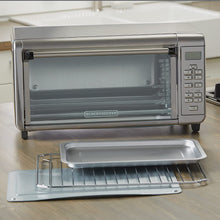 Load image into Gallery viewer, Black+Decker TO3290XSBD Toaster Oven, 8-Slice, Stainless Steel
