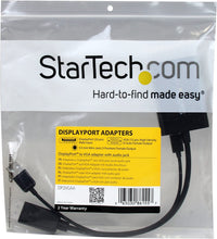 Load image into Gallery viewer, StarTech.com DisplayPort to VGA Adapter with Audio – 1920x1200 – DP to VGA Converter for Your VGA Monitor or Display (DP2VGAA)