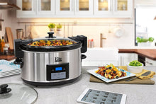 Load image into Gallery viewer, Elite Gourmet MST-900XVD Slow Cooker, Large, Steel