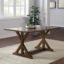 Load image into Gallery viewer, Better Homes &amp; Gardens Granary Modern Farmhouse Dining Table, Dark Brown