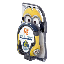 Load image into Gallery viewer, Despicable Me Minions Kid Friendly Headphones with Built in Volume Limiting Feature for Safe Listening