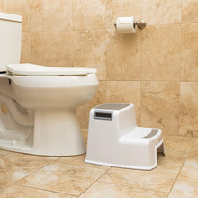 Load image into Gallery viewer, Dreambaby 2-Up Step Stool for Toddlers and Kids - Use for Potty Training and to Wash Hands- Great for in Bathroom Kitchen and Crawling into Bed