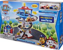Load image into Gallery viewer, Paw Patrol, True Metal Adventure Bay Rescue Way Playset with 2 Exclusive Vehicles, 1:55 Scale