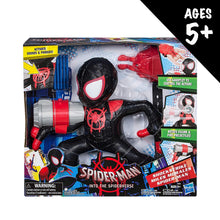 Load image into Gallery viewer, Spider-Man E2842 : Into The Spider-Verse Shockstrike Mile Morales Super Hero Electronic Action Figure Toy