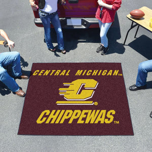 FANMATS Sports Team Logo Mat Central Michigan Tailgater Rug 60" 72"