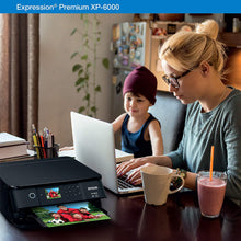 Load image into Gallery viewer, Epson Expression Premium XP-6000 Wireless Color Photo Printer with Scanner &amp; Copier, Amazon Dash Replenishment Enabled