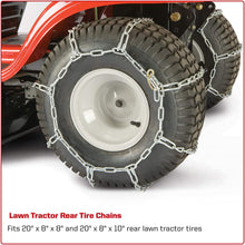 Load image into Gallery viewer, Arnold 490-241-0023 Lawn Tractor Rear Tire Chains