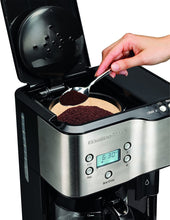 Load image into Gallery viewer, Hamilton Beach Programmable Coffee Maker &amp; Hot Water Dispenser, 2-Way, Black and Stainless