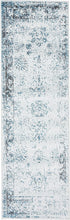 Load image into Gallery viewer, Unique Loom 3134066 Area Rug, 2' x 7' Runner, Light Blue