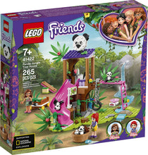 Load image into Gallery viewer, LEGO Friends Panda Jungle Tree House 41422 Building Toy; Includes 3 Panda Minifigures for KidsWho Love Wildlife Animals Friends Mia and Olivia, New 2020 (265 Pieces)