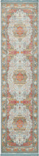 Load image into Gallery viewer, Unique Loom Baracoa Collection Bright Tones Vintage Traditional Light Blue Area Rug