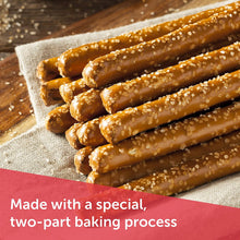 Load image into Gallery viewer, Crunchy Pretzel Sticks with Zero Cholesterol – 55 oz. Barrel –Thicker 4inch