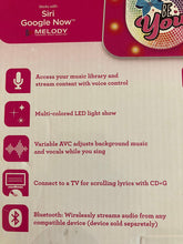 Load image into Gallery viewer, Jojo Siwa CD G Karaoke Machine with One Wired Microphone