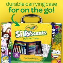Load image into Gallery viewer, Crayola Silly Scents Mini Inspiration Art Case Coloring Set, Gift for Kids Age 3+