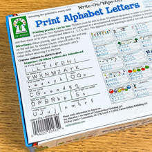 Load image into Gallery viewer, Key Education Publishing Write On/Wipe Off: Print Alphabet Letters